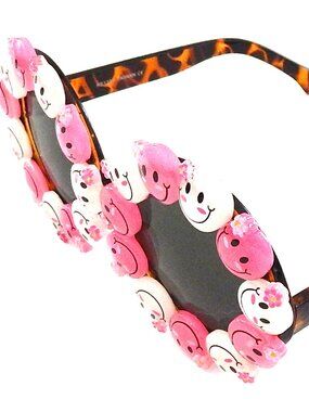 GASOLINE GLAMOUR HAPPY PINK DONOVAN GLASSES 🤓🤓🤓